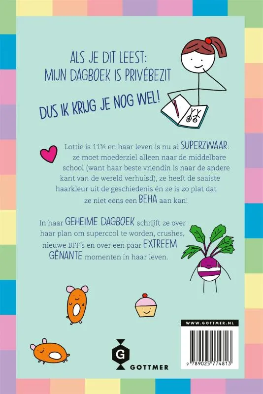 Het extreem gênante leven van Lottie | 9789025774813 Het extreem gênante leven van Lottie - Afbeelding 2