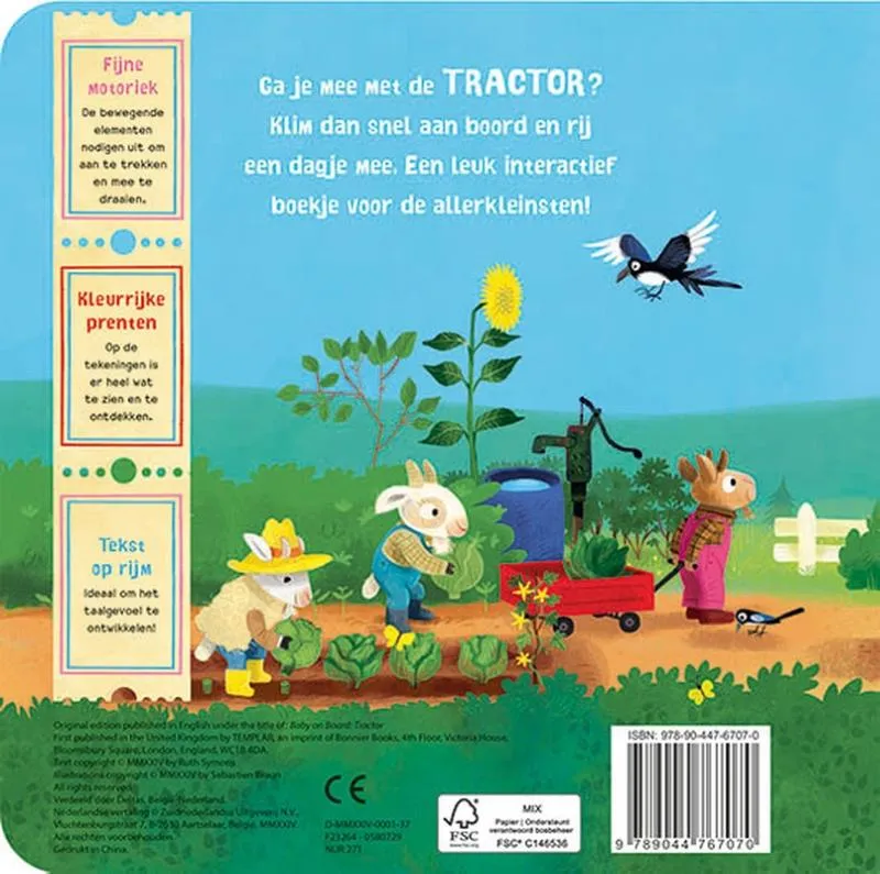 Met de tractor | 9789044767070 Met de tractor - Afbeelding 2
