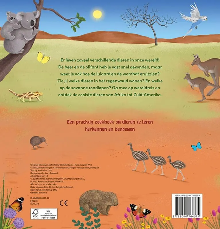 Dieren uit de hele wereld | 9789044764574 Dieren uit de hele wereld - Afbeelding 2