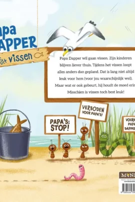 Alternative view of Papa Dapper gaat uit vissen