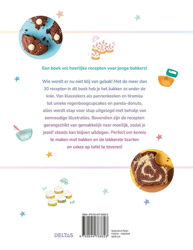 Het superleuke bakboek voor kinderen | 9789044768626 Het superleuke bakboek voor kinderen - Afbeelding 2