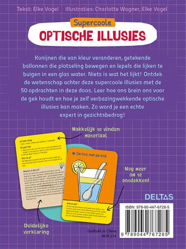 Supercoole optische illusies - 50 verbazingwekkende illusies en proefjes! | 9789044767285 Supercoole optische illusies - 50 verbazingwekkende illusies en proefjes! - Afbeelding 2