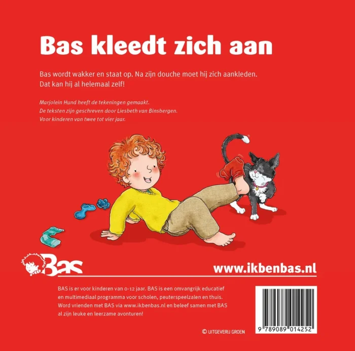 Bas kleedt zich aan - Afbeelding 2