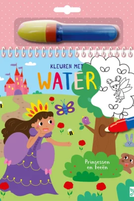 Kleuren met water Prinsessen en feeën