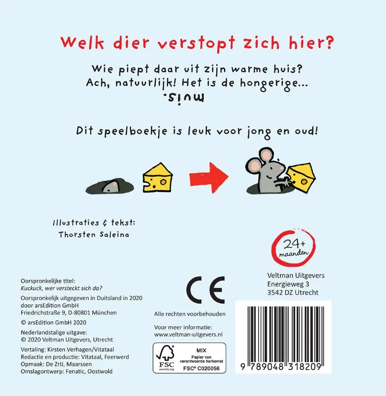 Welk dier verstopt zich hier? | 9789048318209 Welk dier verstopt zich hier? - Afbeelding 2
