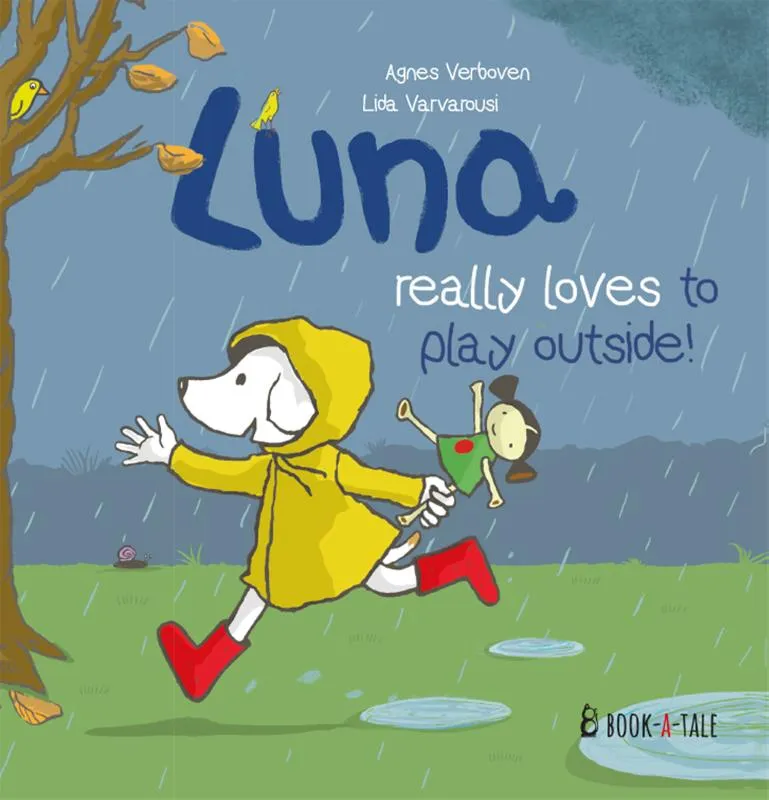 Luna really loves to play outside! | 9789493268197 Luna really loves to play outside!