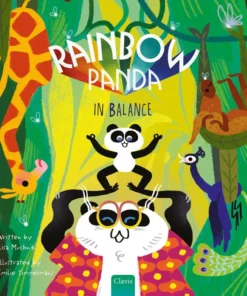 Rainbow Panda in Balance