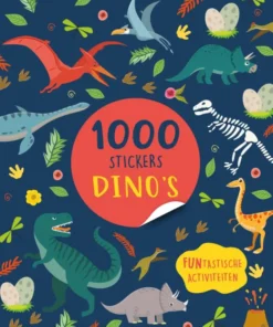 1000 stickers dino's