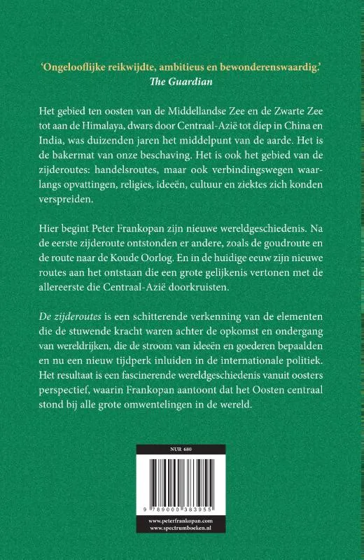 De zijderoutes | 9789000383955 De zijderoutes - Afbeelding 2