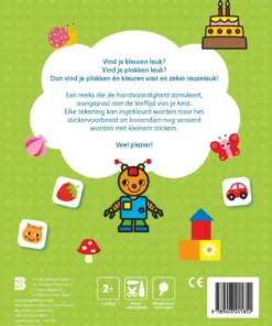 Alternative view of Plak en kleur Dino's