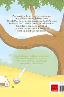 Pauwtje Pio houdt niet van pesten | 9789044848830