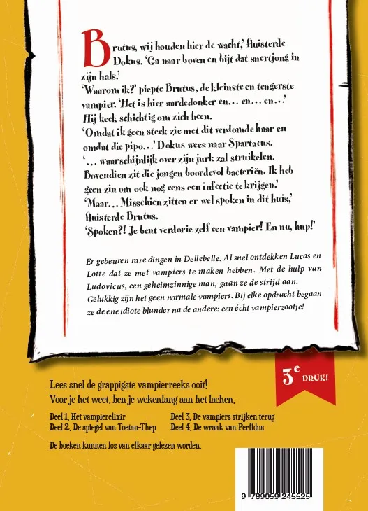 Het vampierelixir | 9789059245525 Het vampierelixir - Afbeelding 2