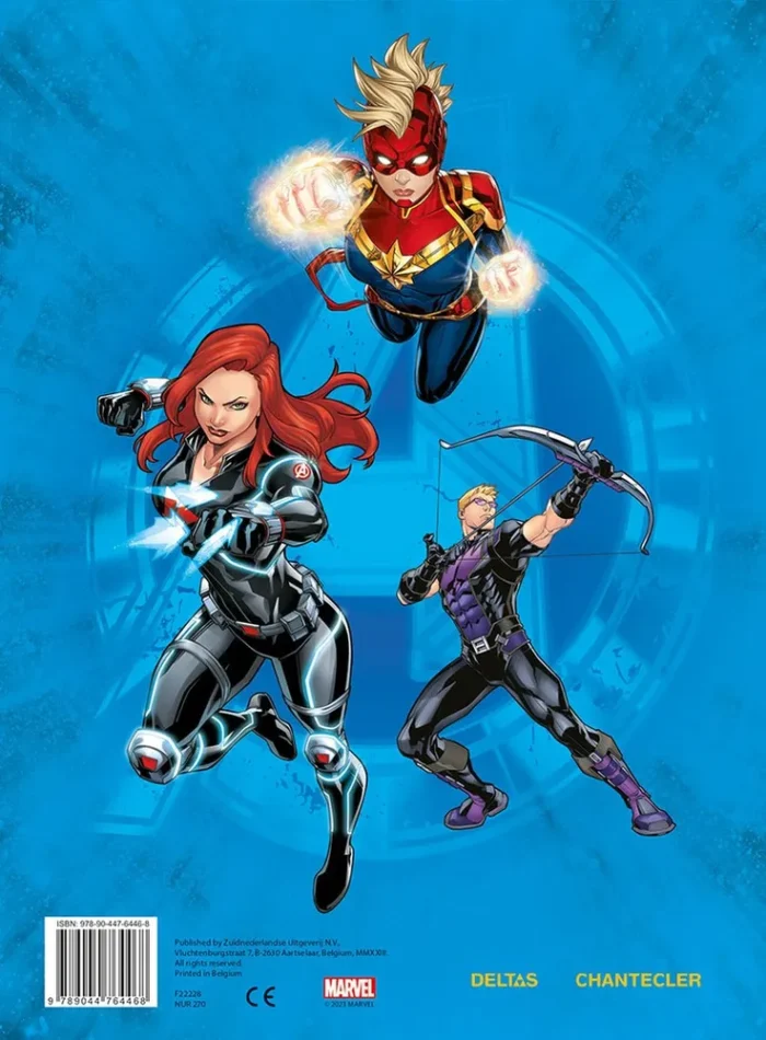 Marvel Avengers Color kleurblok / Marvel Avengers bloc de coloriage - Afbeelding 2