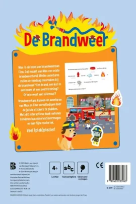 Alternative view of Max helpt de brandweer