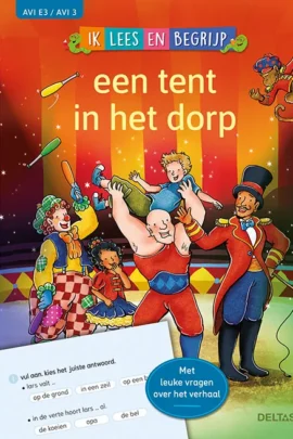 een tent in het dorp