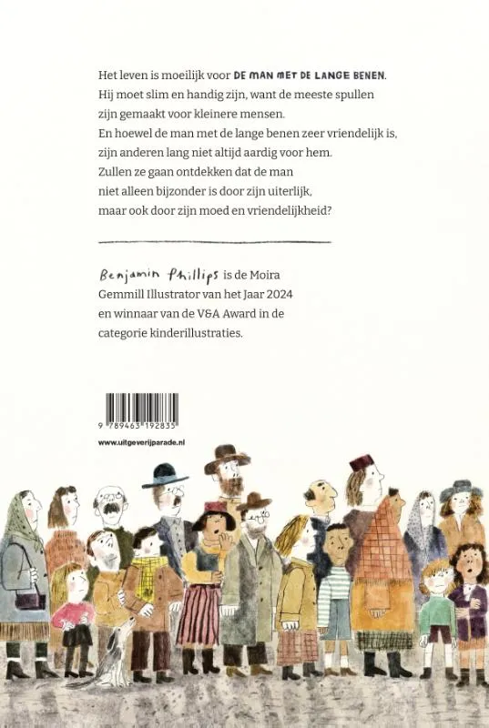 De man met de lange benen | 9789463192835 De man met de lange benen - Afbeelding 2