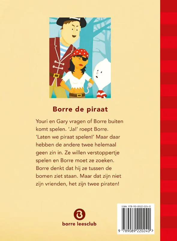 Borre de piraat | 9789089220240 Borre de piraat - Afbeelding 2