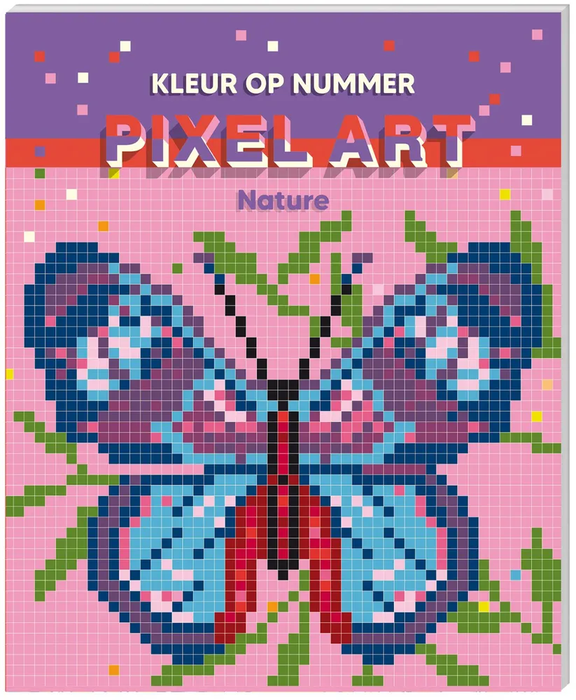 Pixel art - Nature | 9789464326611 Pixel art - Nature