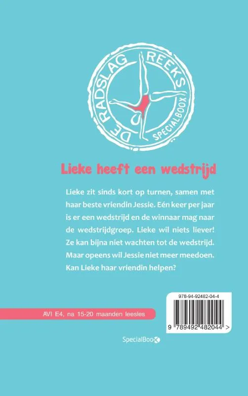 Lieke heeft een wedstrijd | 9789492482044 Lieke heeft een wedstrijd - Afbeelding 2