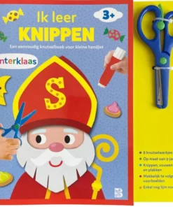 Plakken en kleuren Sinterklaas