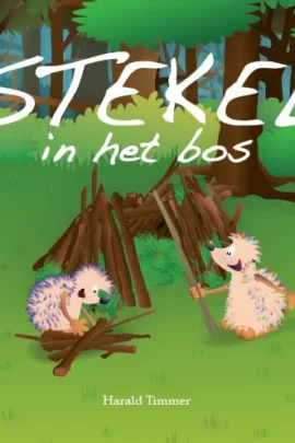 Stekel in het bos