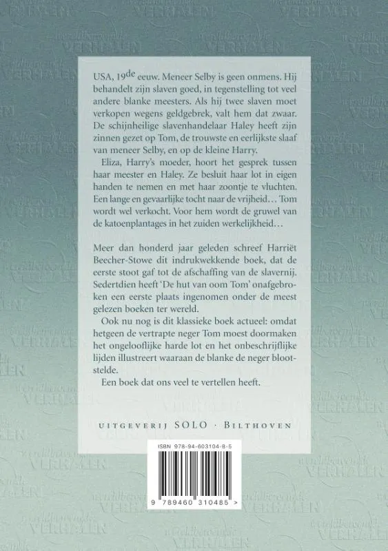 De hut van oom Tom | 9789460310485 De hut van oom Tom - Afbeelding 2