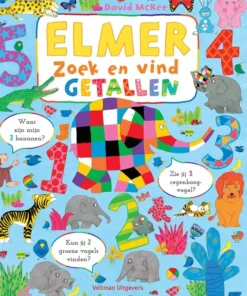 Elmer zoek en vind - getallen