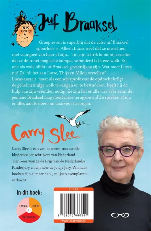 Juf Braaksel en de woeste achtervolging | 9789048866397 Juf Braaksel en de woeste achtervolging - Afbeelding 2