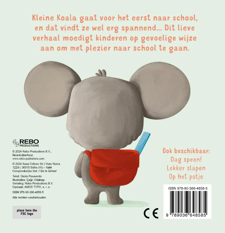 Naar school | 9789036648585 Naar school - Afbeelding 2