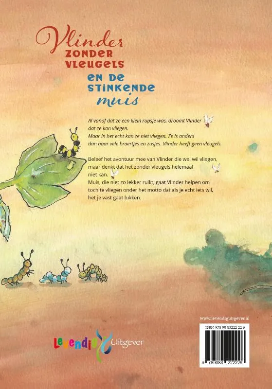 Vlinder zonder vleugels en de stinkende muis | 9789083222226 Vlinder zonder vleugels en de stinkende muis - Afbeelding 2