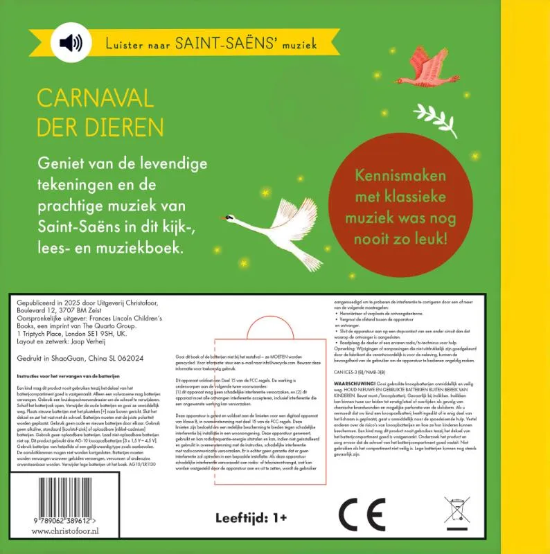 Carnaval der dieren | 9789062389612 Carnaval der dieren - Afbeelding 2