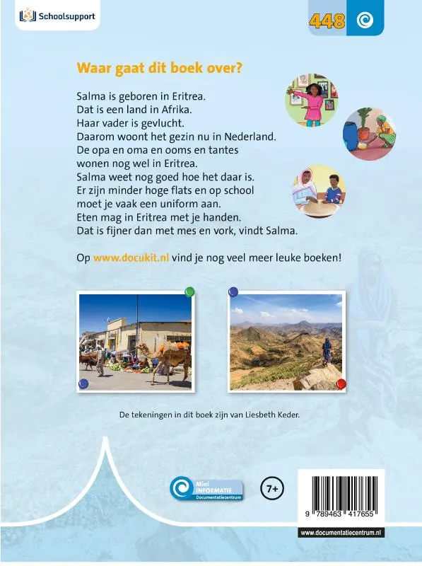 Mijn familie komt uit Eritrea | 9789463417655 Mijn familie komt uit Eritrea - Afbeelding 2