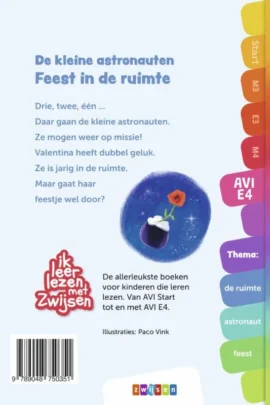 De kleine astronauten - Feest in de ruimte | 9789048750351