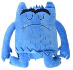 Knuffel kleurenmonster blauw (verdrietig) | 9789051166170