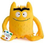 knuffel kleurenmonster geel (blij) | 9789051166194