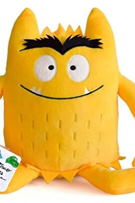knuffel kleurenmonster geel (blij)