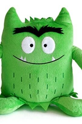 Knuffel kleurenmonster groen (kalm)