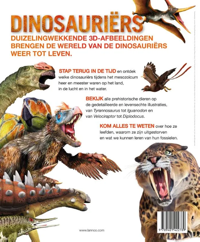 Lannoo's grote encyclopedie van alle dinosauriërs | 9789401422789 Lannoo's grote encyclopedie van alle dinosauriërs - Afbeelding 2