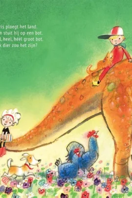 Alternative view of Boer Boris en de dino