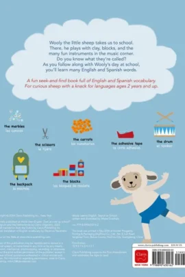 Wooly learns Spanish. Search at School | 9798890630162