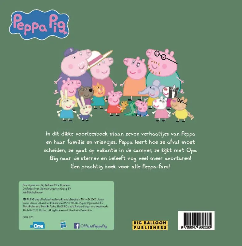 Peppa's voorleesboek | 9789047862260 Peppa's voorleesboek - Afbeelding 2