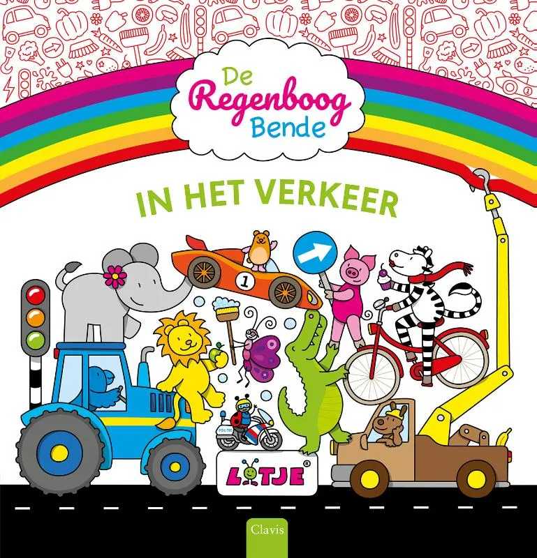 De Regenboogbende in het verkeer | 9789044861006 De Regenboogbende in het verkeer