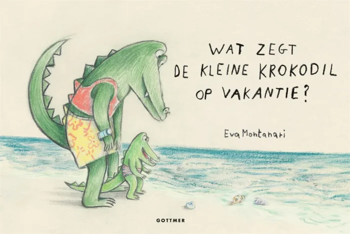 Wat zegt de kleine krokodil op vakantie?