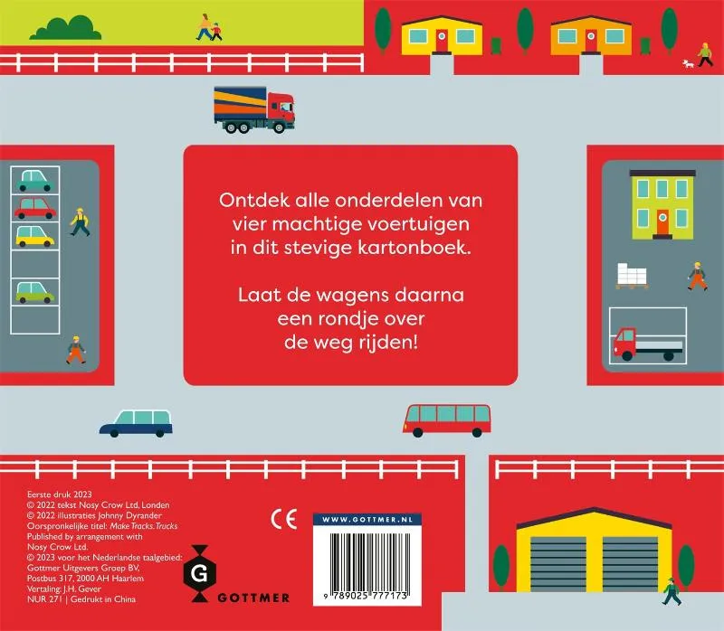 Een rondje met de vrachtwagen | 9789025777173 Een rondje met de vrachtwagen - Afbeelding 2