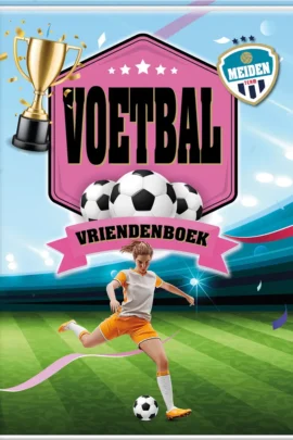 Vriendenboek voetbal meiden