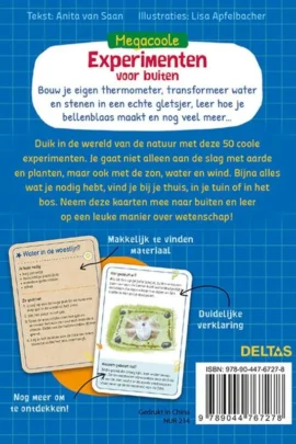 Alternative view of Megacoole experimenten voor buiten - 50 leuke natuurproefjes voor nieuwsgierige kinderen!