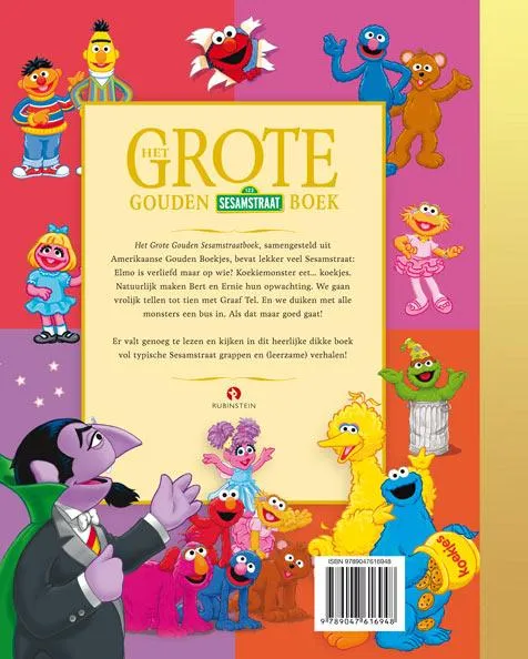 Het grote gouden Sesamstraatboek | 9789047616948 Het grote gouden Sesamstraatboek - Afbeelding 2