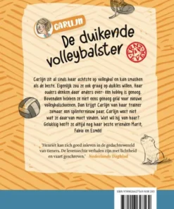 Alternative view of De duikende volleybalster