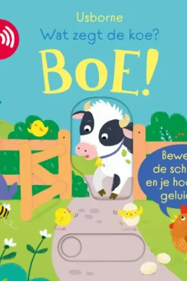 Wat zegt de koe? Boe!