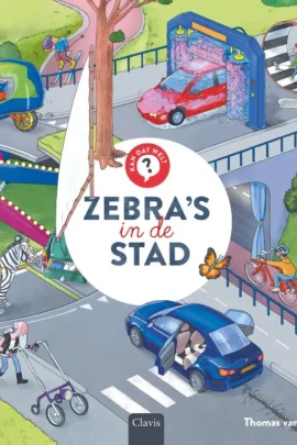 Zebra's in de stad